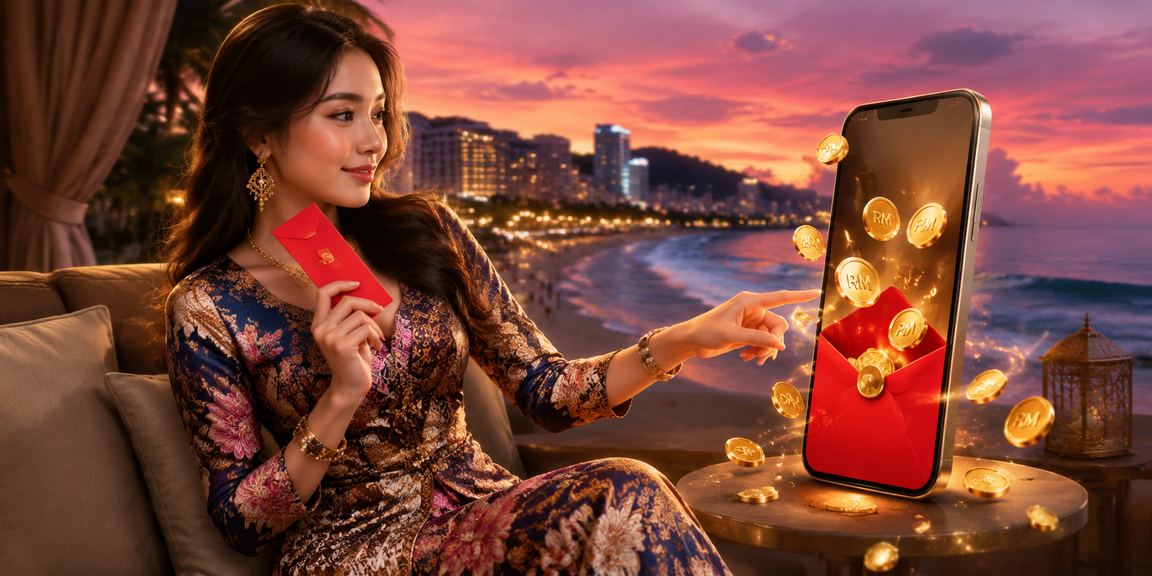 Banner promosi hujung minggu dan bonus merah di Pulau Pinang untuk ma63